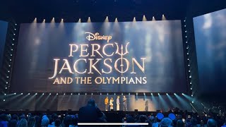 Percy Jackson and the Olympians Announcement at D23 [upl. by Marven]