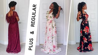 CHRISTIAN MODESTY REVIEW • MAXI DRESSES  Plus Size [upl. by Aruasor]