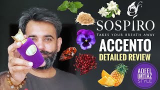 Sospiro Accento Fragrance Review [upl. by Darryn]