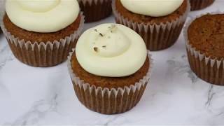 Carrot Cake Cupcakes [upl. by Ahsert]