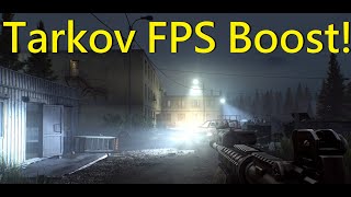 Huge Tarkov FPS Boost [upl. by Ramhaj922]