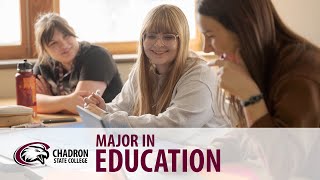 Major in Education at Chadron State College [upl. by Ammej]