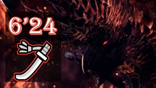 MHW I Alatreon Solo Longsword 624 Freestyle No Heroic No Booster [upl. by Skippy]