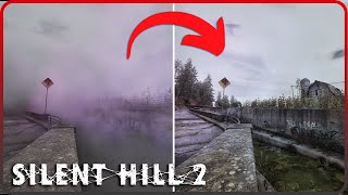 Silent Hill 2 Remake No Fog Comparison [upl. by Ahsienor]