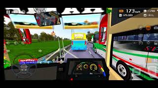 bus simulator Indonesia Bangladesh traffic obb hanif speed driving game play 25 [upl. by Anerak]