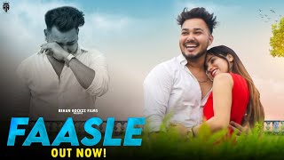 Faasle  Official Music Video Latest Hindi Song  Rehan Rockzz  2022 [upl. by Eicyak]