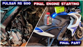 How to Load Your Pulser RS Engine desiremotovlog [upl. by Woodall203]