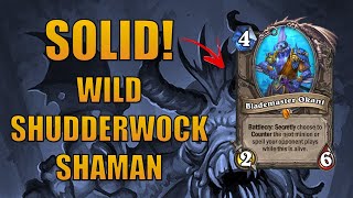 Shudderwock Shaman  Voyage to the Sunken City  Wild Hearthstone [upl. by Svend]