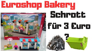 Euroshop KlemmbausteinSet  BakeryBäcker  99 Teile für 3€  das kann doch nur Schrott sein oder [upl. by Nivel]