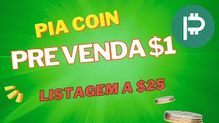 PIACOIN PRE VENDA A 1 DOLAR LANÇAMENTO A 25 A BINANCE VAI NOTAR ANALISE DO MERCADO BITCOIN E OUTRAS [upl. by Lasyrc]