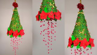 Everyone will Love This CHRISTMAS TREE wall Hanging decoration MUST TRY Craft for This Christmas [upl. by Wilterdink]