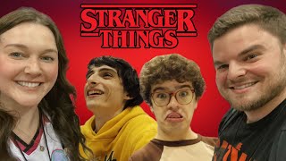 Meeting the Stranger Things Cast Gaten Matarazzo amp Finn Wolfhard [upl. by Castillo]