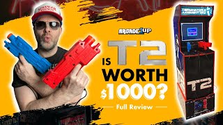 Arcade1Up T2 Worth 1000 Full review of Terminator 2 Arcade Cabinet [upl. by Nawud]