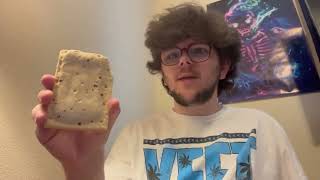 Pop Tart NEW Frosted Chocolate Chip Pancake Pop Tart Review [upl. by Enar]