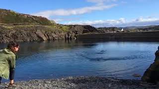 Scotland Easdale  Stone Skimming [upl. by Drucilla19]