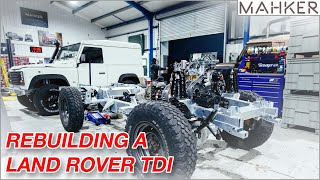 THE ONLY LAND ROVER ENGINE REBUILD YOU EVER NEED TO SEE ILL SHOW YOU WHY  MAHKER WEEKLY EP030 [upl. by Truscott882]