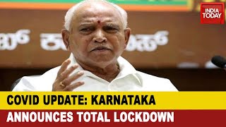 Battling Covid Crisis Karnataka Announces Full Lockdown On Sundays From July 5 [upl. by Sudderth]