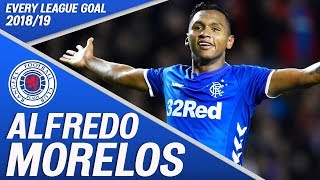 quotEl Buffaloquot  Alfredo Morelos 201819 Goals  Ladbrokes Premiership [upl. by Ahsikyt]