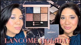 LANCOME HOLIDAY 2024 CELESTIAL ROSE PALETTE  THE BEST HOLIDAY EYESHADOW PALETTE THIS YEAR [upl. by Eatnoid]