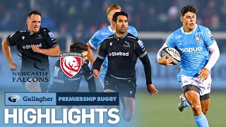 Newcastle v Gloucester  HIGHLIGHTS  Young Flyers Are Worth the Wait  Gallagher Premiership 2122 [upl. by Engedus]