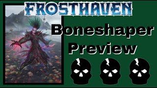 Frosthaven  Boneshaper All Level 1 Cards [upl. by Missie559]