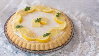 CROSTATA MORBIDA RICOTTA E LIMONE  Ricetta Facile  Polvere di Riso [upl. by Aira]