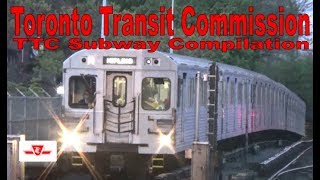 TTC Subway Compilation [upl. by Aikahc]