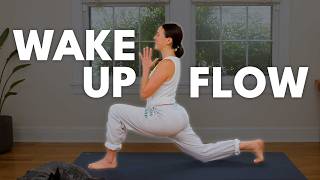 Short Wake Up Flow  15 Minute Morning Yoga [upl. by Thadeus]