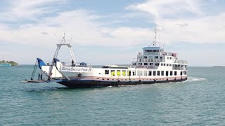 Super shuttle ferry 25 docking in hagnaya port cebu [upl. by Graner]