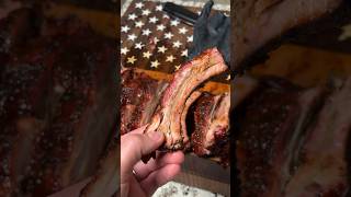 You’ve gotta STOP overcooking your ribs bbq texasbbq babybackribs competitionbbq [upl. by Lavella]