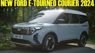 2024 New Ford ETourneo Courier  Full Review [upl. by Nirtiac]