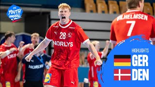 Germany vs Denmark  Highlights  Bronze Medal Match  Mens 20 EHF EURO 2024 [upl. by Rephotsirhc]