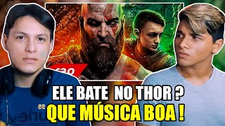 REACT Rap do Kratos e Atreus God of War  NÓS SOMOS DEUSES  NERD HITS react REAGINDO 7minutoz [upl. by Nnairac]