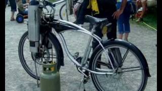 Fahrrad mit Dampfantrieb Teil 1 [upl. by Ammann920]