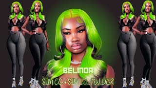 Sims 4 CAS with cc folder and sim download [upl. by Nnylak876]