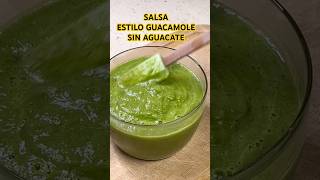 salsa estilo guacamole sin aguacate receta cosina cocina riquisimo micocina792 recetas ricas [upl. by Rehpotsirc971]