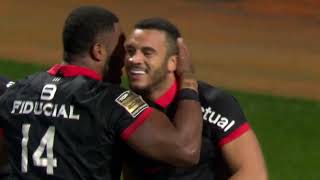 TOP 14  Essai de Matthis LEBEL ST  Stade Toulousain  LOU Rugby [upl. by Teodoor]