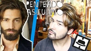 PENTEADO MASCULINO 2016 COM MOVIMENTO  HAIRSTYLE por Fabiano Okabayashi [upl. by Ycram]