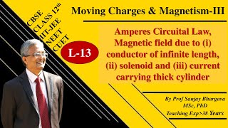 L13 AMPERE CIRCUITAL LAW AND ITS APPLICATIONS [upl. by Gowon855]