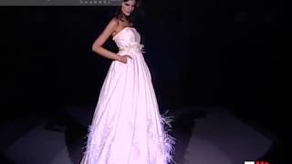 quotMass by Matilde Canoquot Cibeles Madrid Novias 2009 4 of 4 by FashionChannel [upl. by Blanka53]