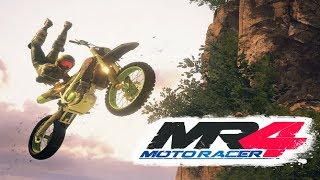 Moto Racer 4  PSVR PlayStation VR  Gameplay With Commentary [upl. by Jolenta]