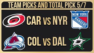 NHL Picks amp Predictions Today 5724  NHL Picks Today 5724  Best NHL Bets [upl. by Anayek]