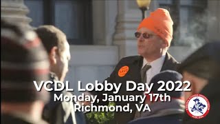 VCDL Lobby Day is ON Monday January 17th 2022  Martin Luther King Day [upl. by Asenej]