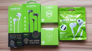 I Bought Every Pair of Oraimo Wired Earphones [upl. by Akimahc]