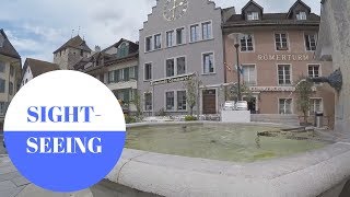 Sightseeing in Brugg in SWITZERLAND [upl. by Mayes635]