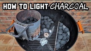 How to Light Charcoal Using Different Methods [upl. by Nadnerb973]