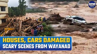 Kerala Wayanad Landslide Many Dead Over 400 Families Isolated  Watch the Scary Visuals [upl. by Lorelie]