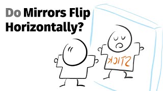 Why Mirrors Flip Horizontally But Not Vertically [upl. by Giule890]