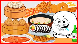 Mukbang Korean Street Food 포장마차 먹방 Tteokbboki gimbap 계란빵 우동 udon fish 생선 구이 붕어빵 만두 mantou [upl. by Bank]