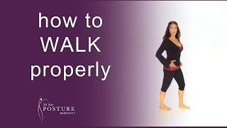 Posture Coach Explains How to WALK Properly [upl. by Dianemarie]